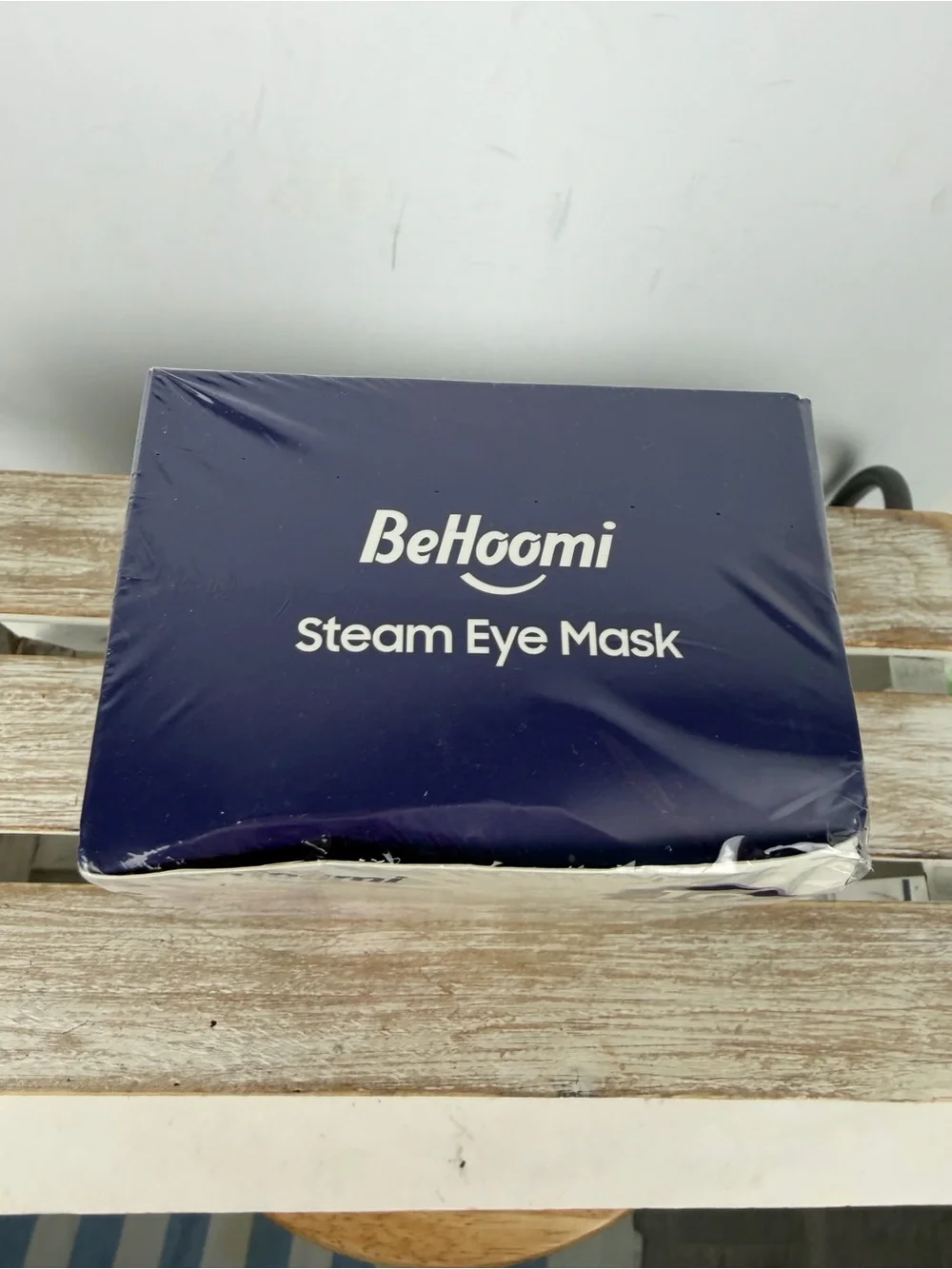 BeHoomi Lavender-scented Steam Eye Masks designed for relaxation & stress relief